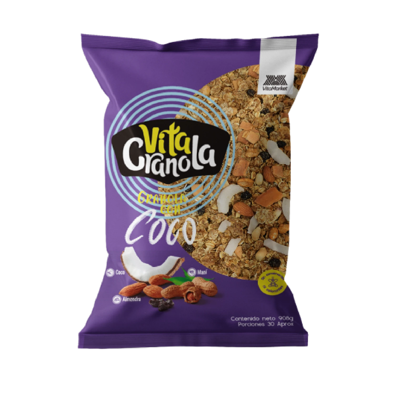 GRANOLA VITAGRANOLA COCO X 908 GR