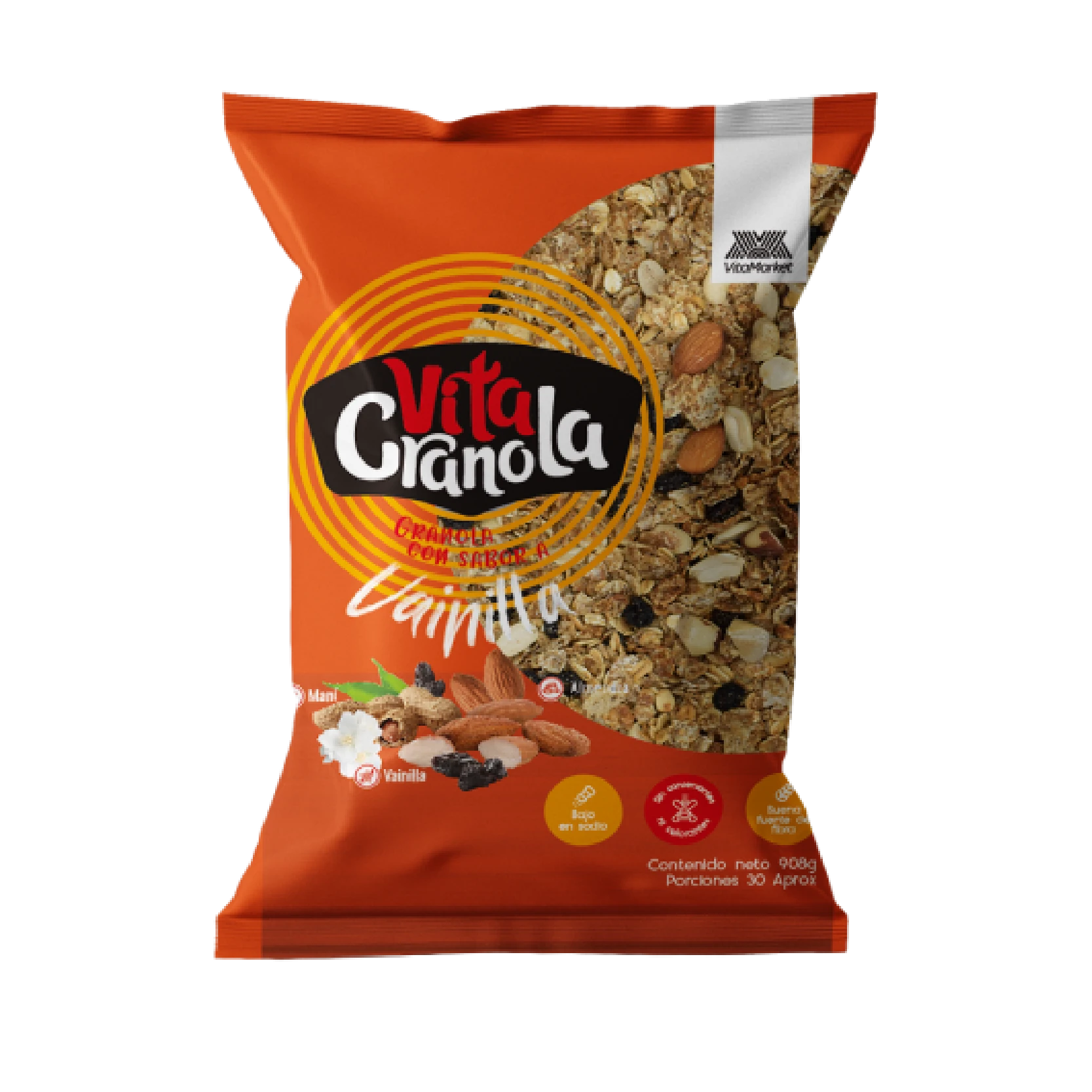 GRANOLA VITAGRANOLA VAINILLA X 908 GR