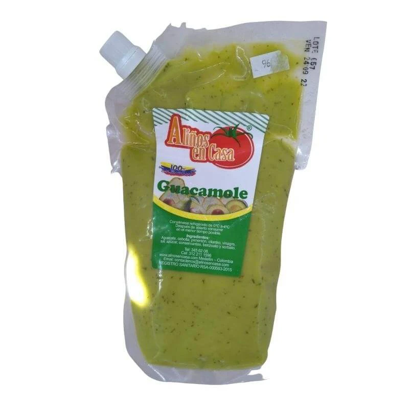 GUACAMOLE ALIÑOS EN CASA X 400 GR