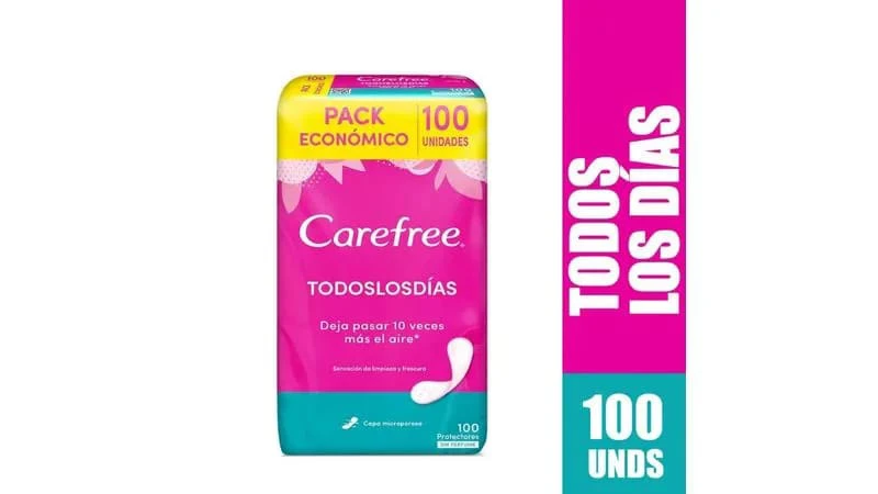 PROTEC CAREFREE T/DIAS X 100 UNDS