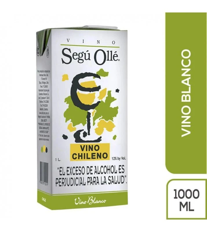 VINO SEGU OLLE BCO X 1000 ML