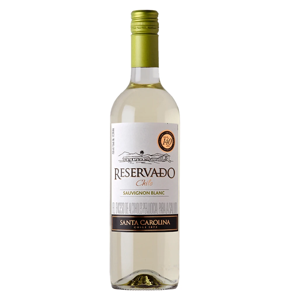 VINO SANTA CAROLINA RESERVADO BLANCO X 750 ML