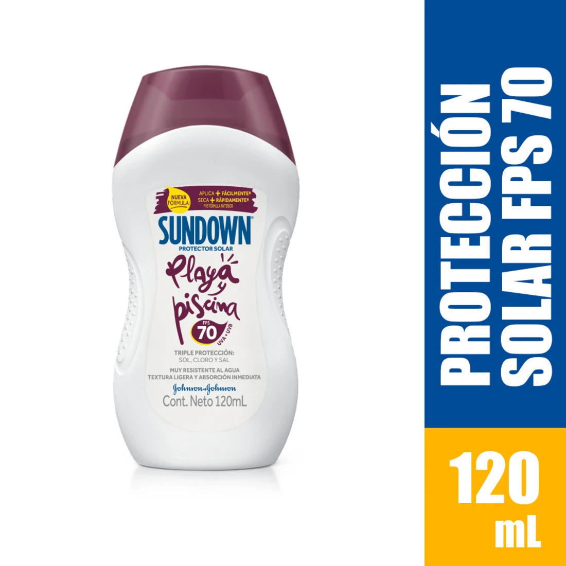 SUNDOWN PROTECTOR SOLAR 120 ML X 120 ML