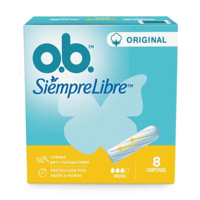 TAMPON OB MEDIO 8