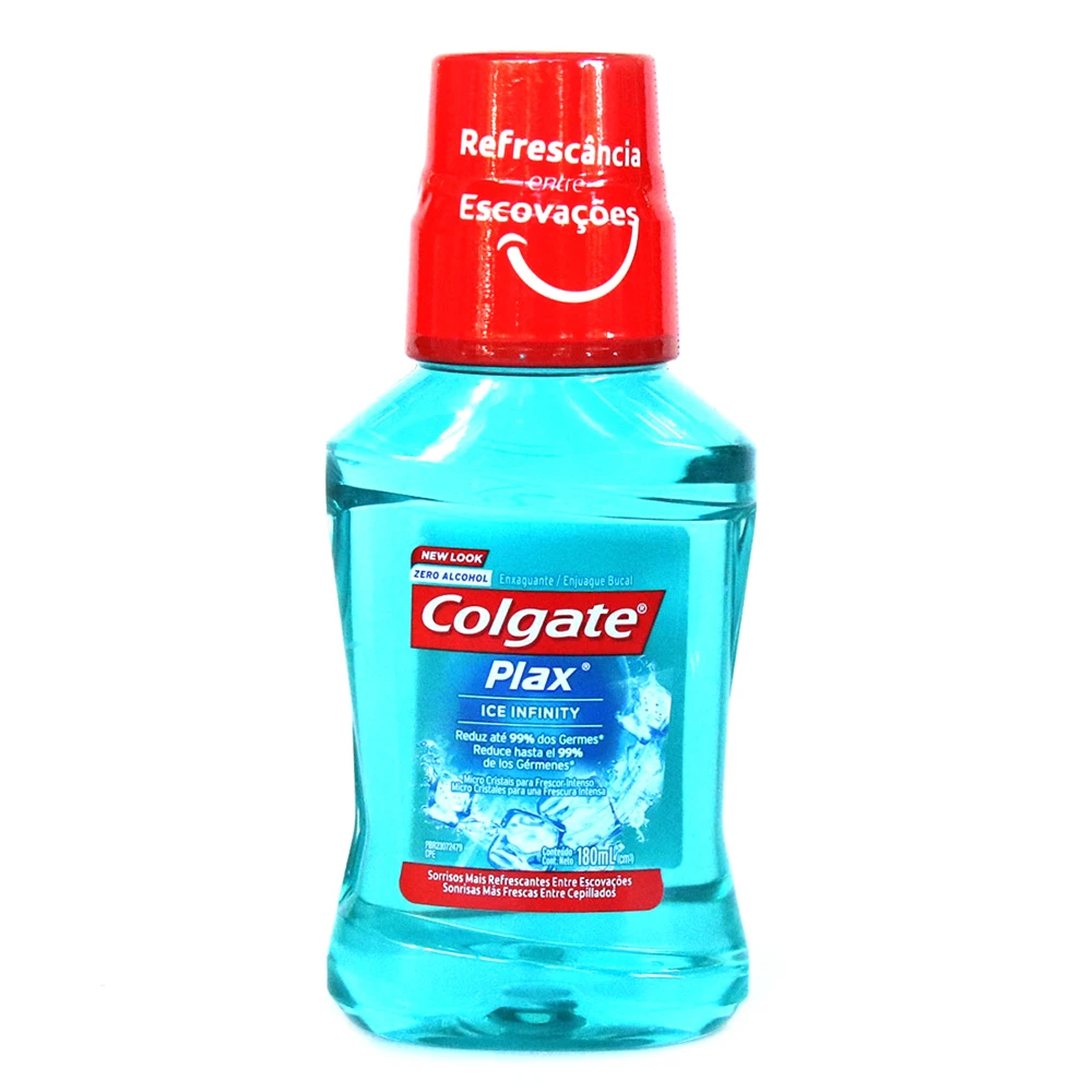 ENJUAGUE BUCAL COLGATE PLAX X 180 ML