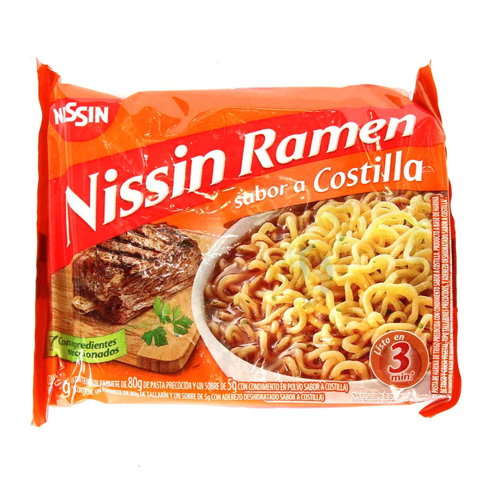 SOPAS NISSSIN CARNE 85