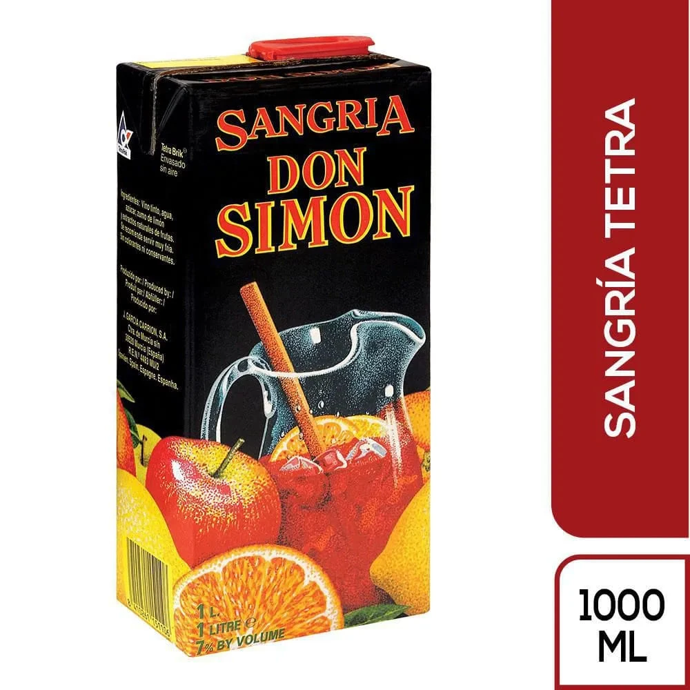 SANGRIA DON SIMON TETRA 1 L X 1 LT