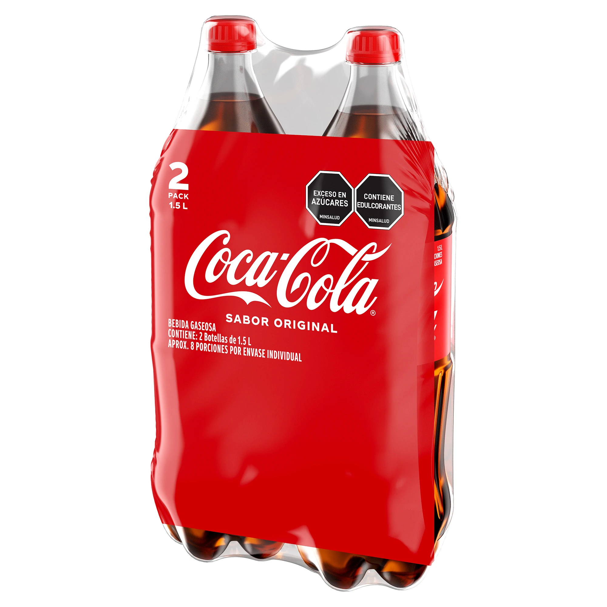 COCA COLA X 1.5 LT X 2 UNDS