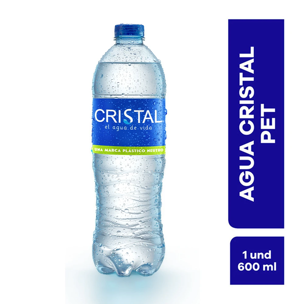 AGUA CRISTAL 600 ML X 600 ML