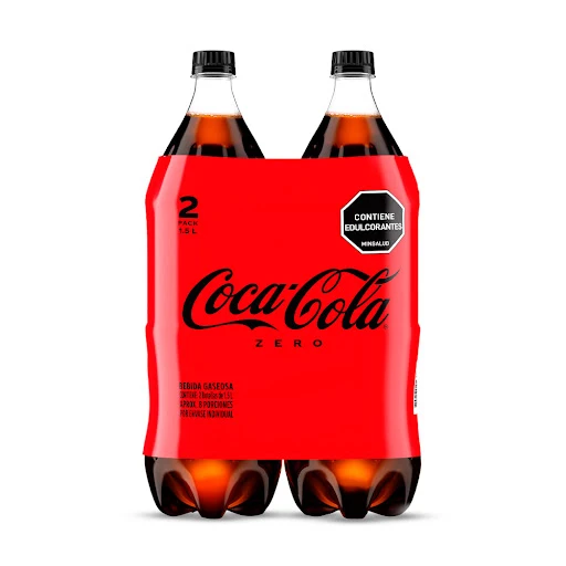 COCA COLA ZERO X 1.5 LT X 2 UNDS