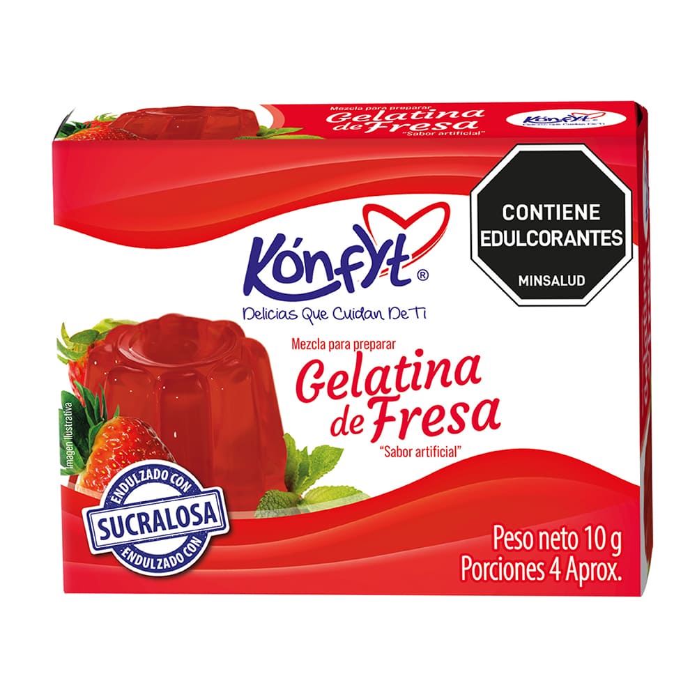 GELA KONFYT S/AZU FRESA*10G