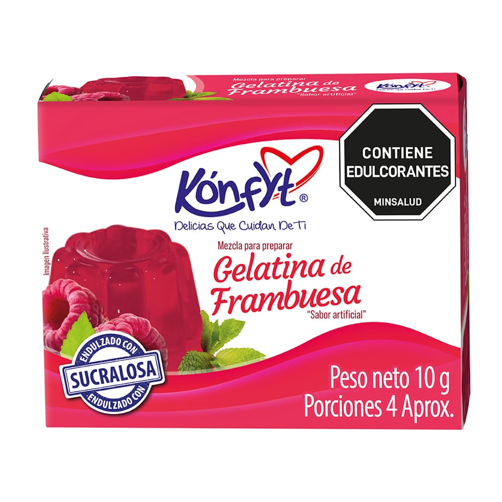 GELA KONFYT S/AZU FRAMBUES*10G