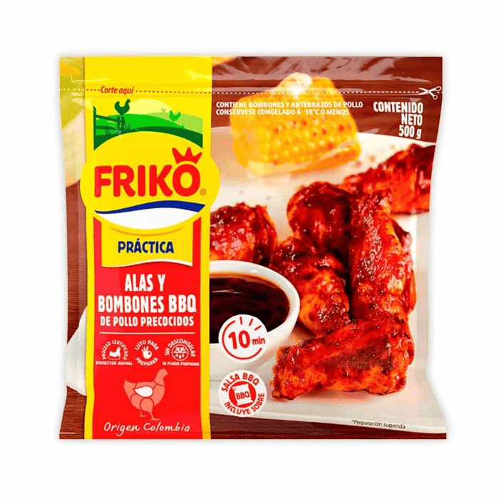 BOMBONES FRIKO PRECO BBQ*500G