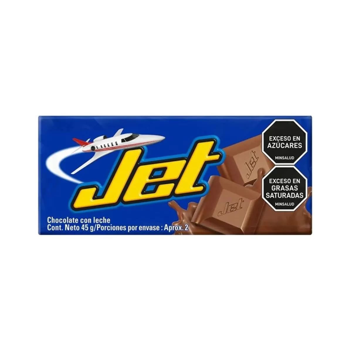 CHOCOLATINA JET TRADICIONAL NUMERO 3 X 45 GR GRANDE