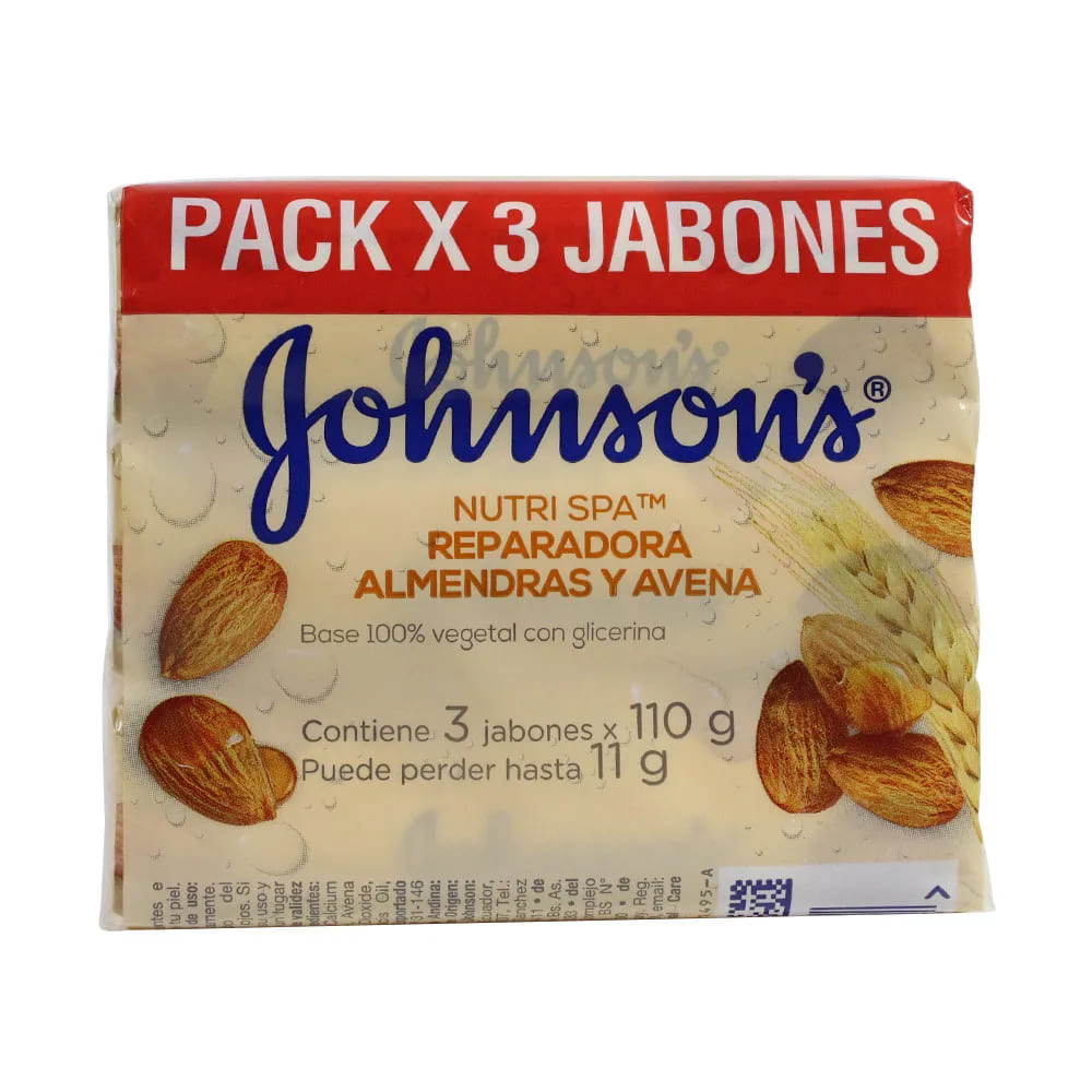 JABON BAÑO J&J ADUL AVE*3*110G