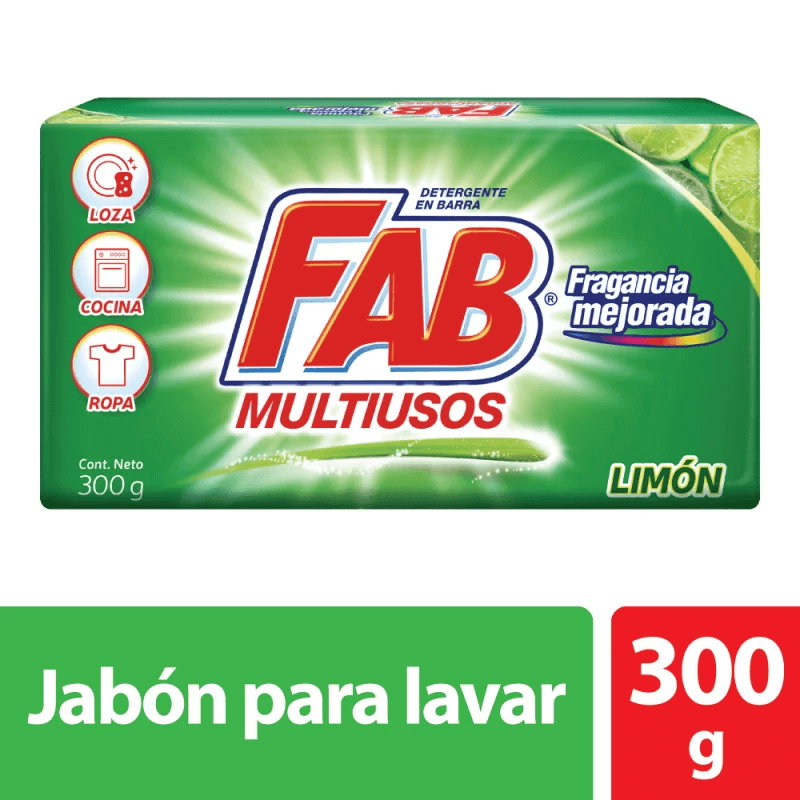 JABON FAB BARRA LIMON * 300G