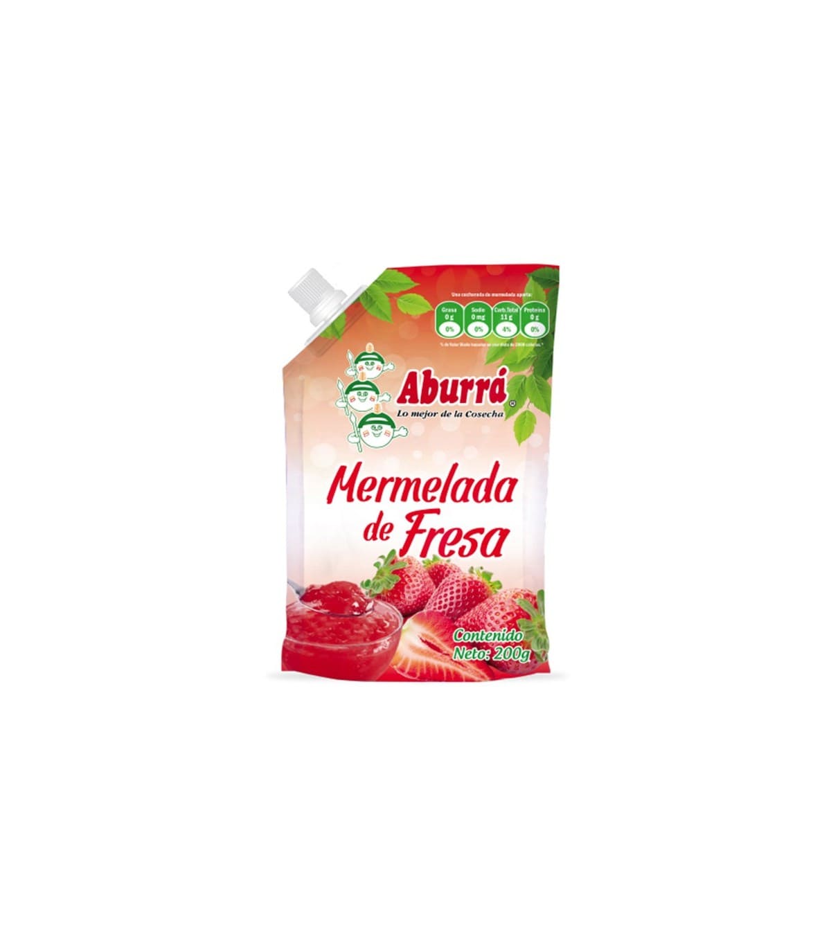 MERMELADA ABURRA FRESA*200G