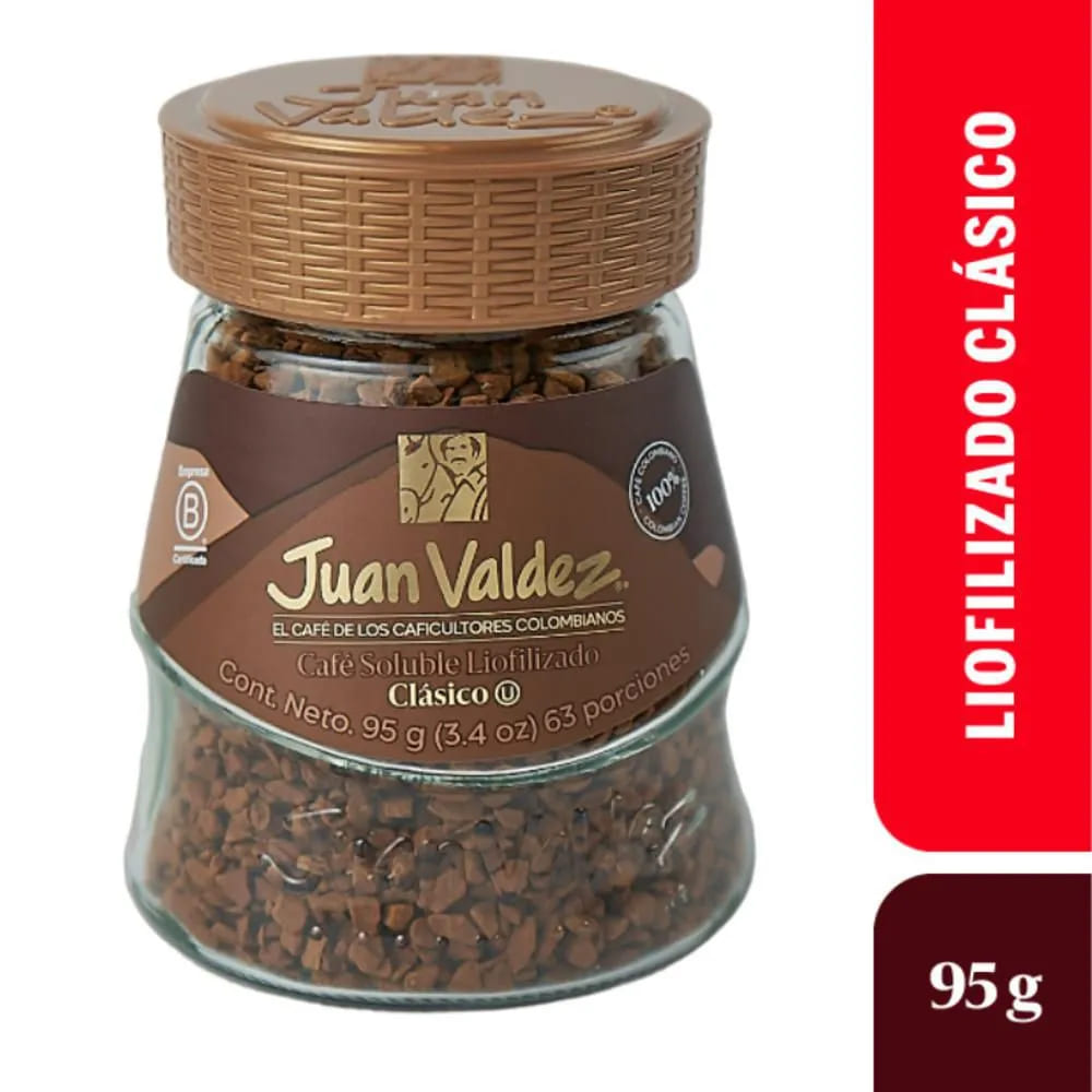 CAFE JUAN VALDEZ SOLUBLE * 95