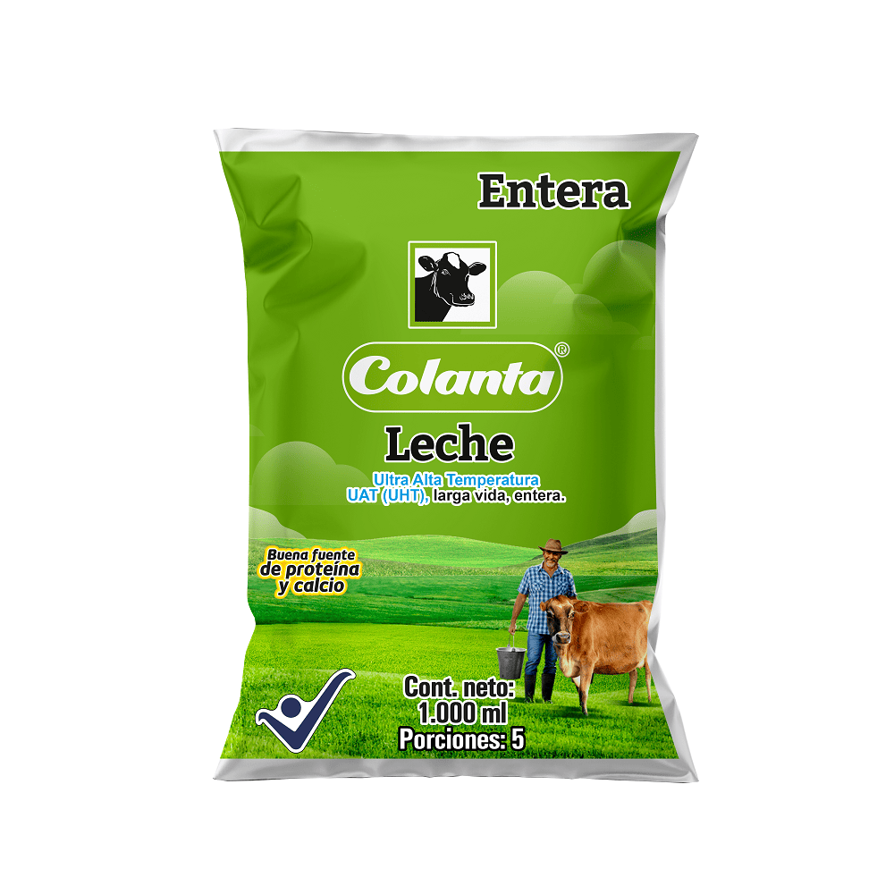 LECHE COLANTA ENTERA LARGA VIDA*1000ML