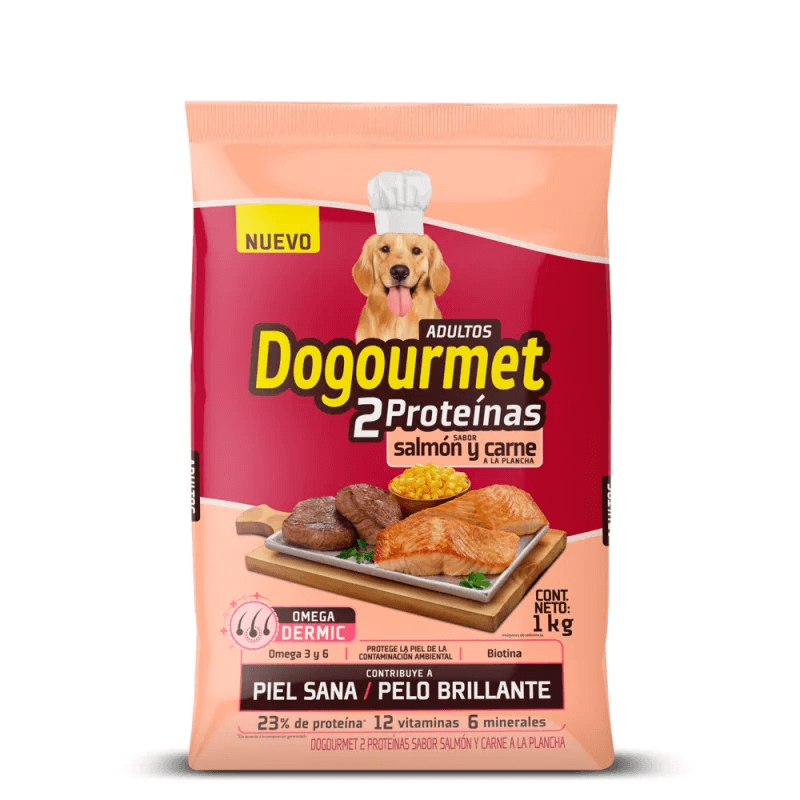 CUIDO DOGOURMET SALMON/CARNE*1KG