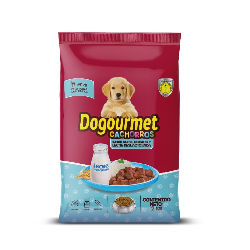 CUIDO DOGOURMET CACH LECHE*2KG