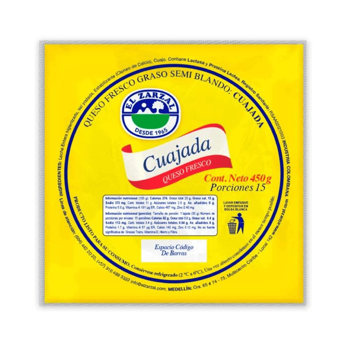 CUAJADA ZARZAL X 450 GR
