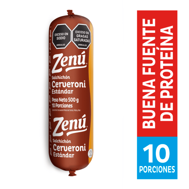 SALCHICHON ZENU CERVERONI*500GR