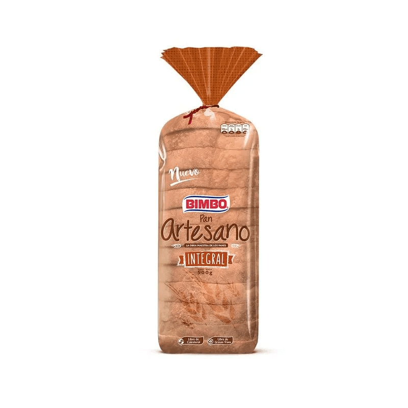 PAN BIMBO ARTESANO INTE*500G