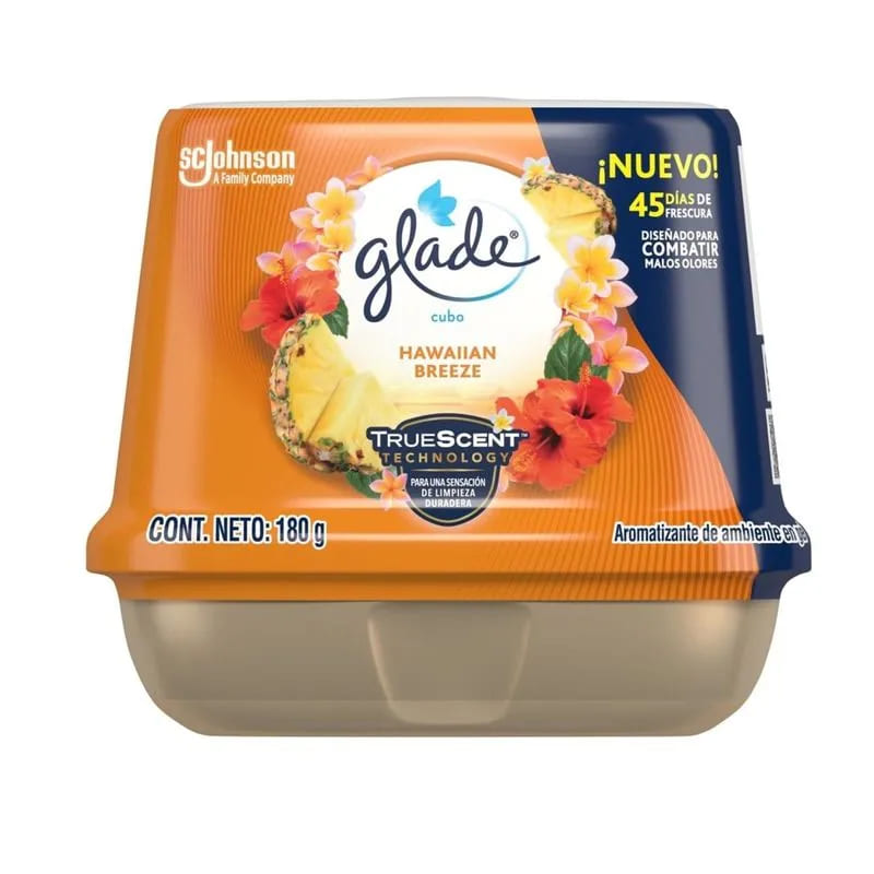 AMBIENTADOR GLADE CUBO HAWAIIAN*180G