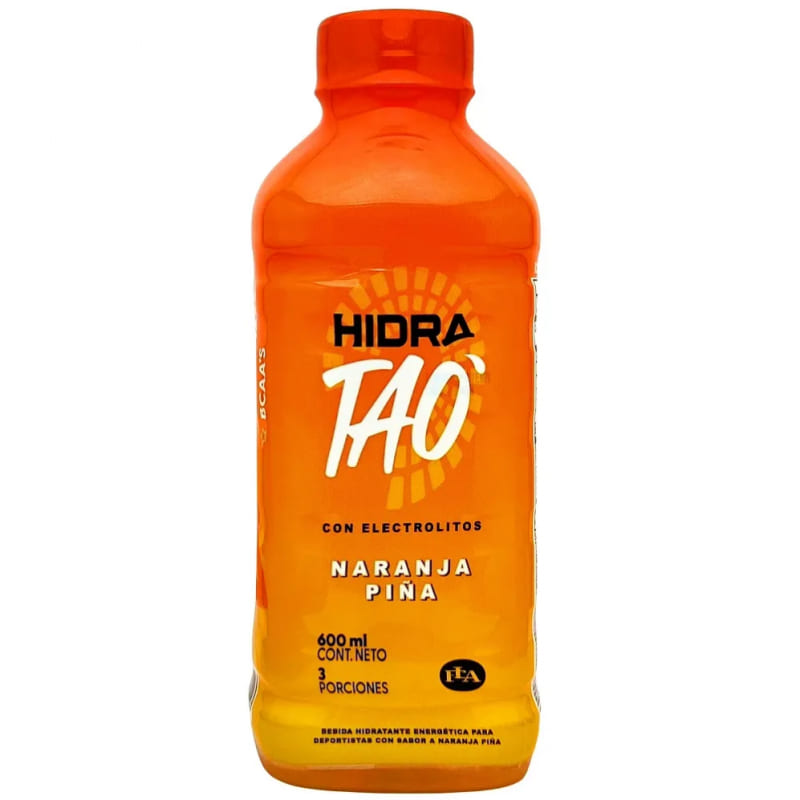 HIDRA TAO NARANJA PIÑA*600ML