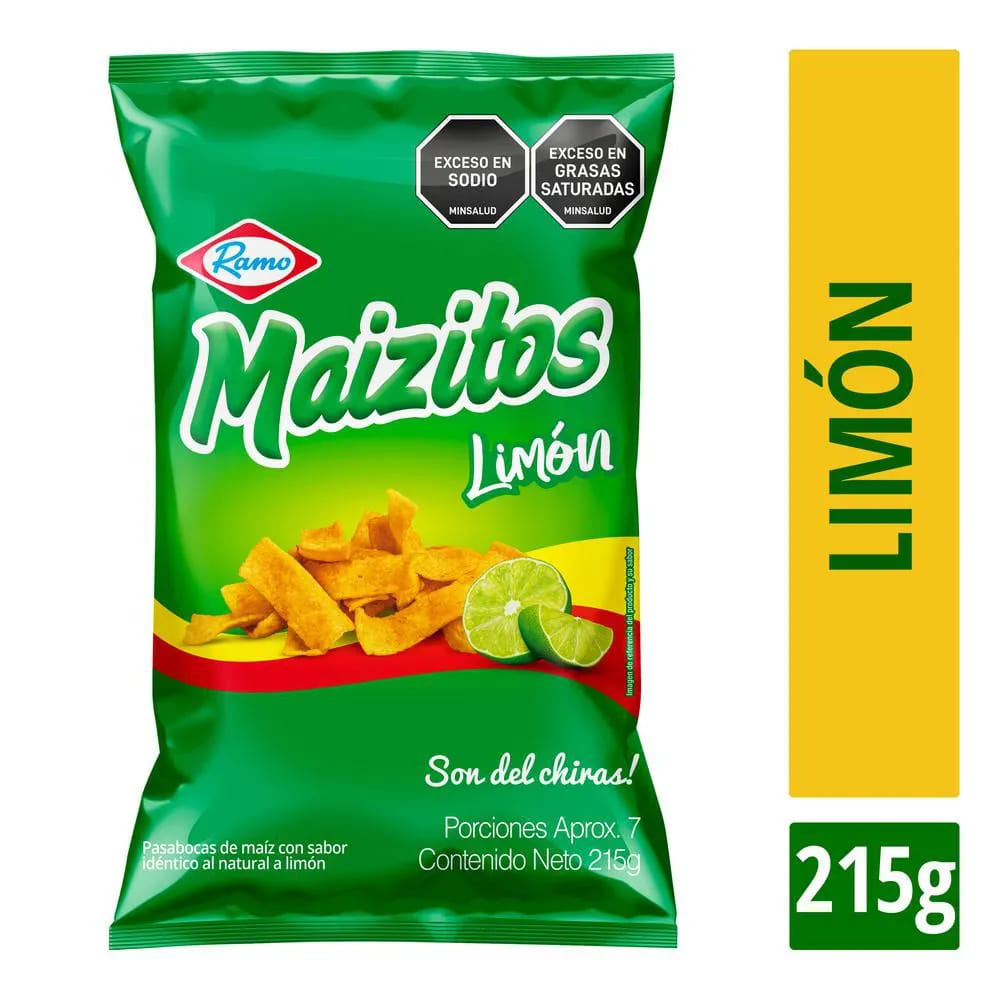 MAIZITOS RAMO FAMILIAR LIMON*215GR