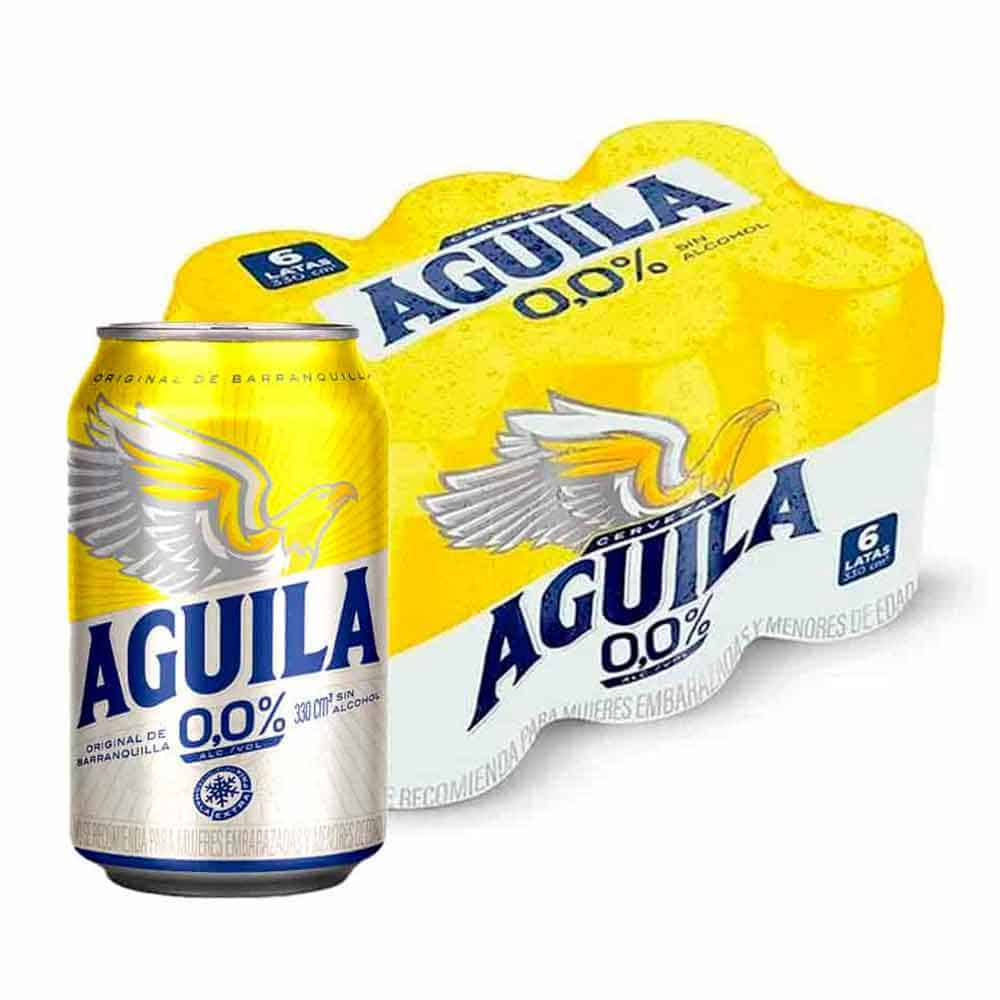 CERV AGUILA LATA CERO * 6
