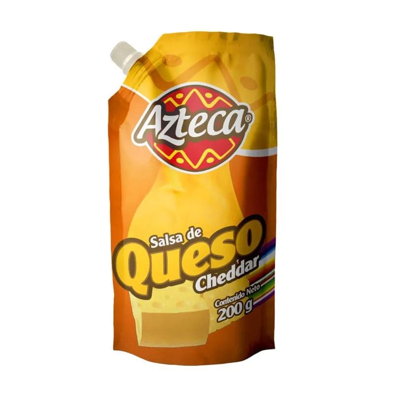 SALSA AZTECA QUESO CHEDDAR*200G