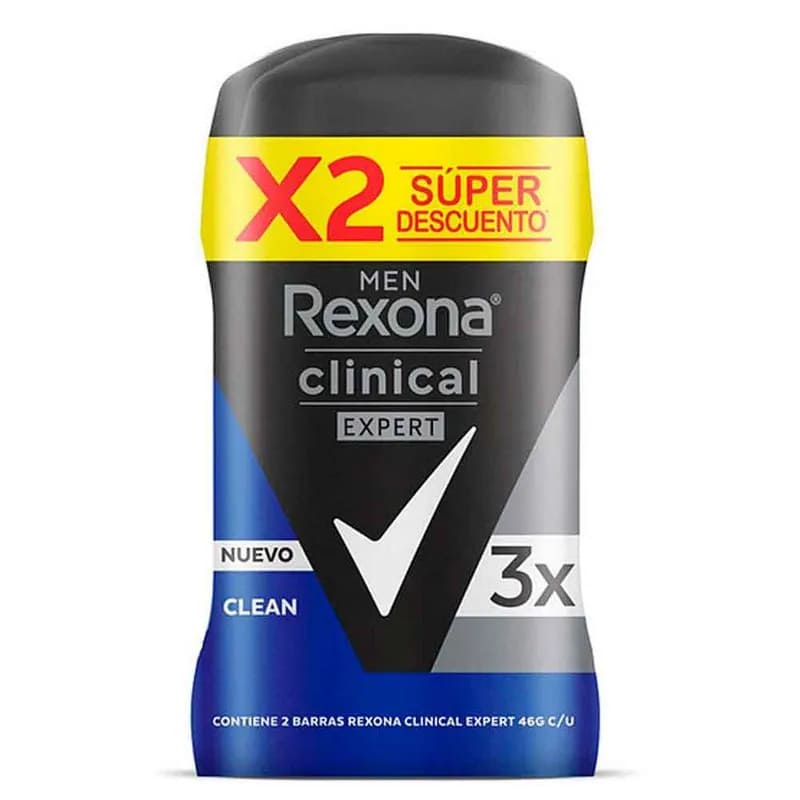 DES REXONA BAR CLINI/EXPE CLEA*46*2