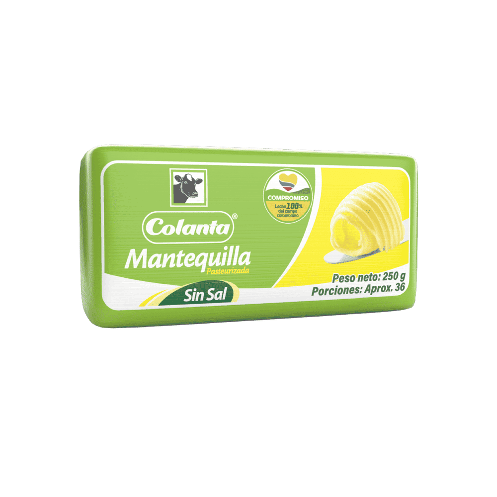MANTEQ COLANTA S/SAL*250G