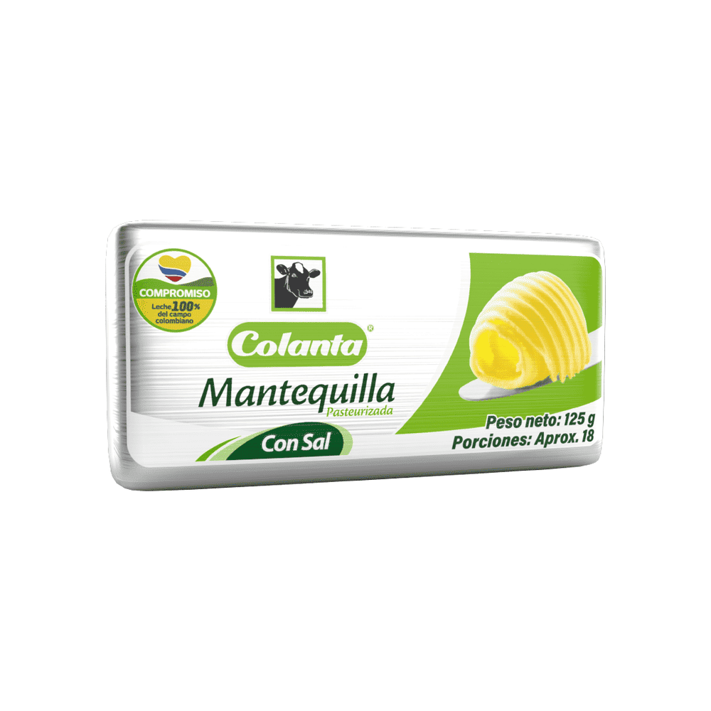 MANTEQ COLANTA C/SAL*125G