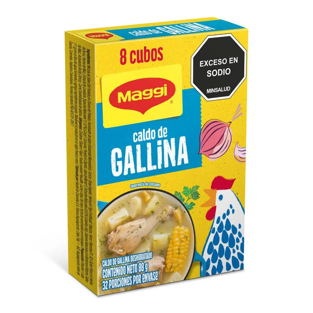 CALDO MAGGI*8 CUBOS*88GR