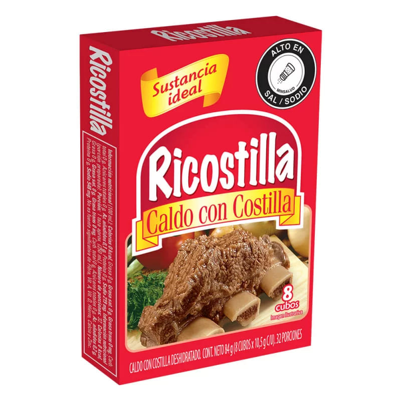 CALDO RICOSTILLA*10.5G*8U