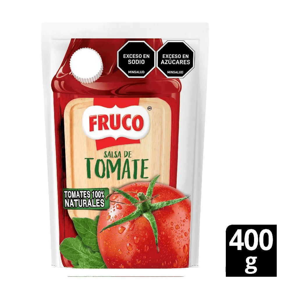 SALSA TOMATE FRUCO X 400 GR