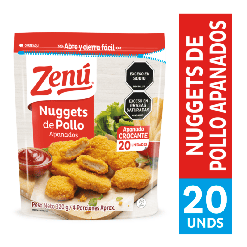 NUGGETS ZENU POLLO*320G
