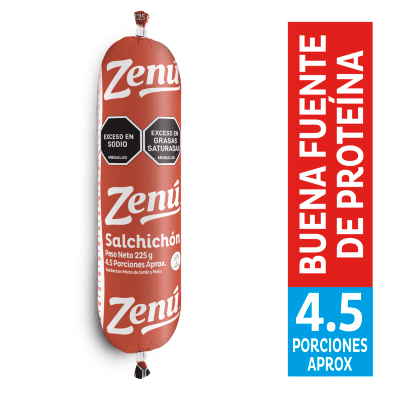 SALCHICHON ZENU TRADICIONAL X 225 GR