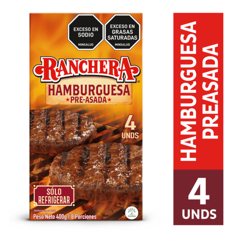 CARNE HAMBUR ZENU RANCHE*400G