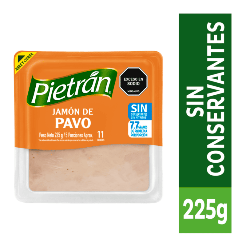 JAMON ZENU PIETRAN PAVO*225G