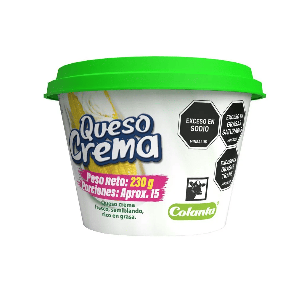 QUESO CREMA COLANTA*230G