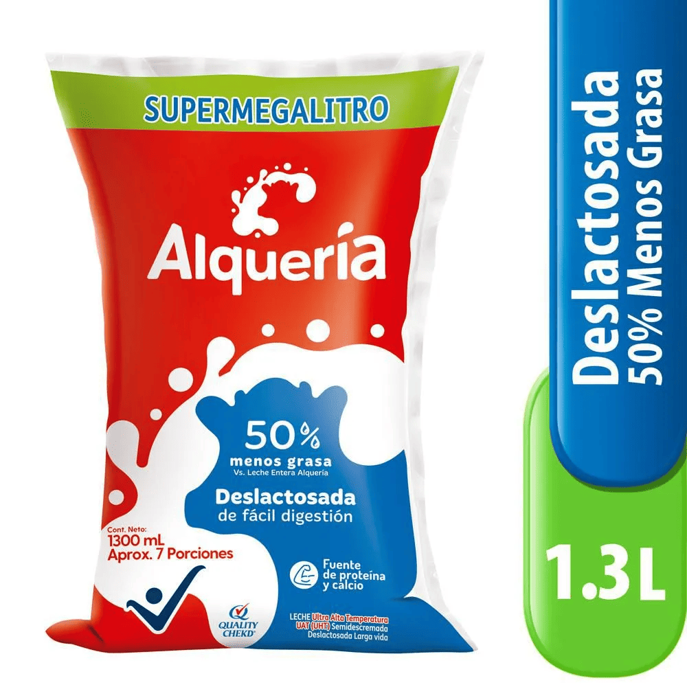 LECHE ALQUERIA DESLACTOSADA *1300 ML