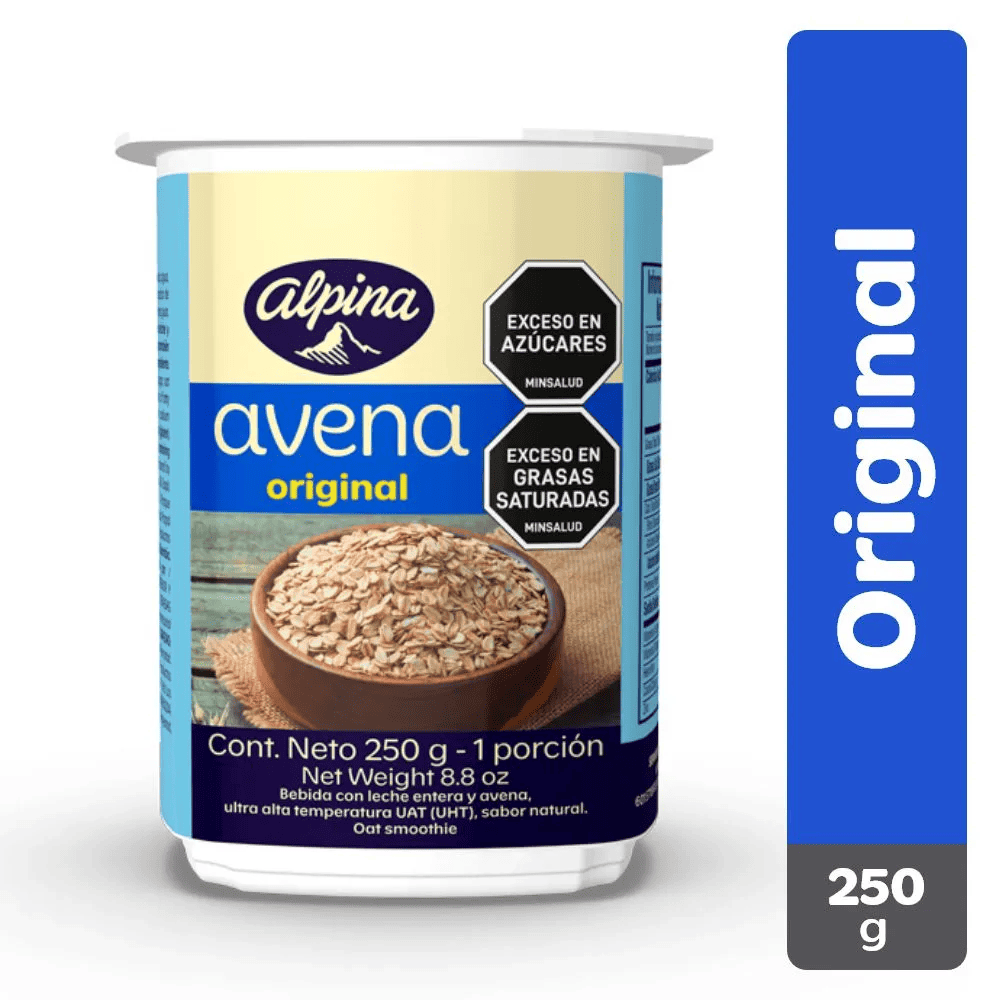 AVENA ALPINA VASO ORI*250G*1U