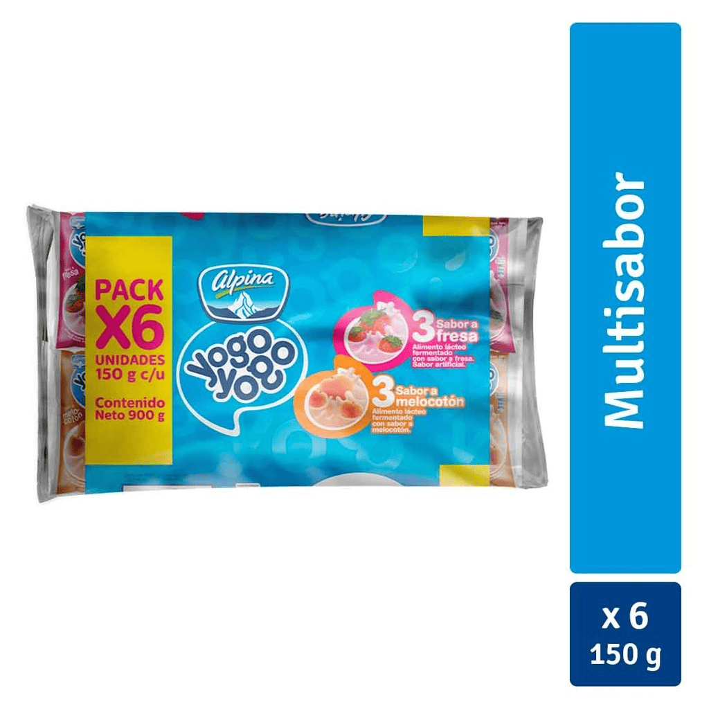 YOGUR ALPINA YOGO BOLSA X 6 UNDS (SIXPACK)