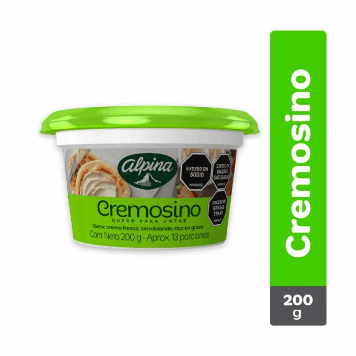 CREMOSINO ALPINA MANTEQ*200G