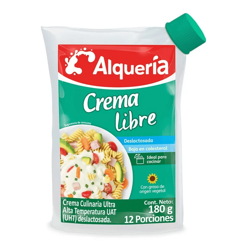 CREMA D LECHE ALQUERIA MENOS GRASA*170GR