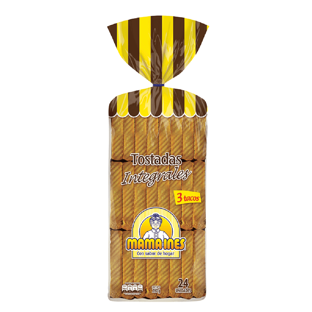 TOSTADAS MAMA INES INTEG*280G
